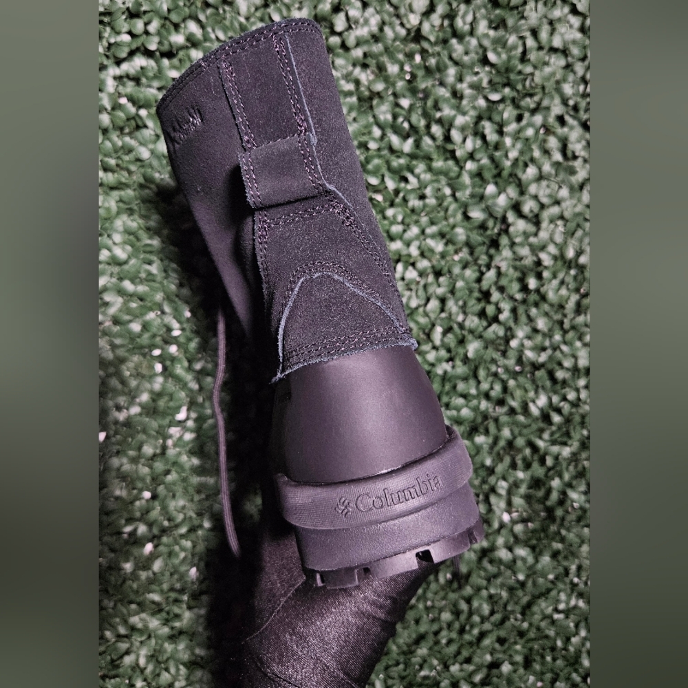 Columbia Black Lace-Up Waterproof Winter Boots - Picture 8 of 9